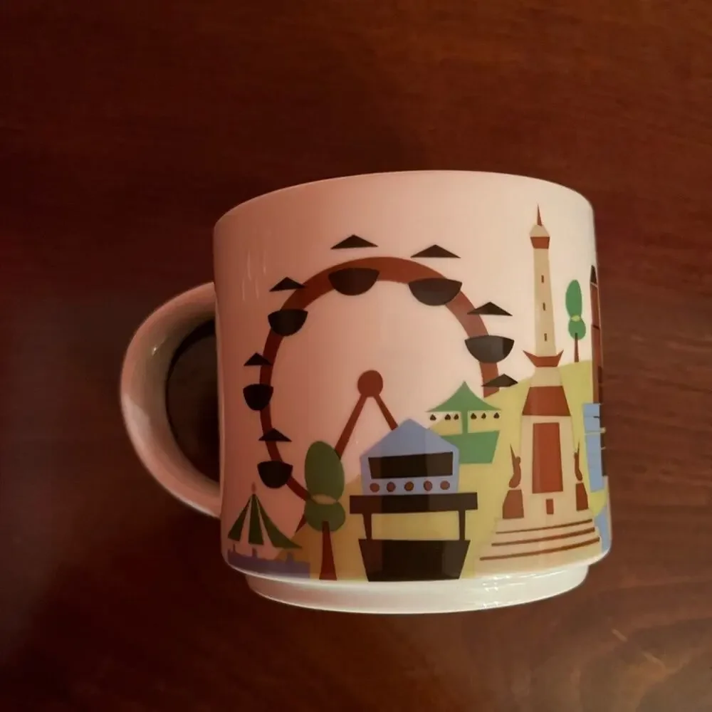2014 Starbucks INDIANAPOLIS Coffee Mug Cup You Are Here Collection